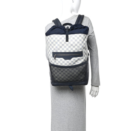 Louis Vuitton Damier Coastline Azur Matchpoint Backpack 2 of 18