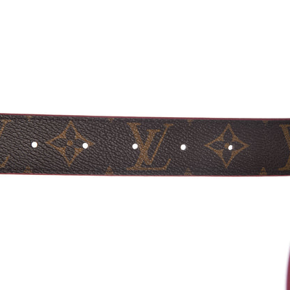 Louis Vuitton Monogram Calfskin 30mm LV Initiales Reversible Belt 90 36 Fuchsia 6 of 6