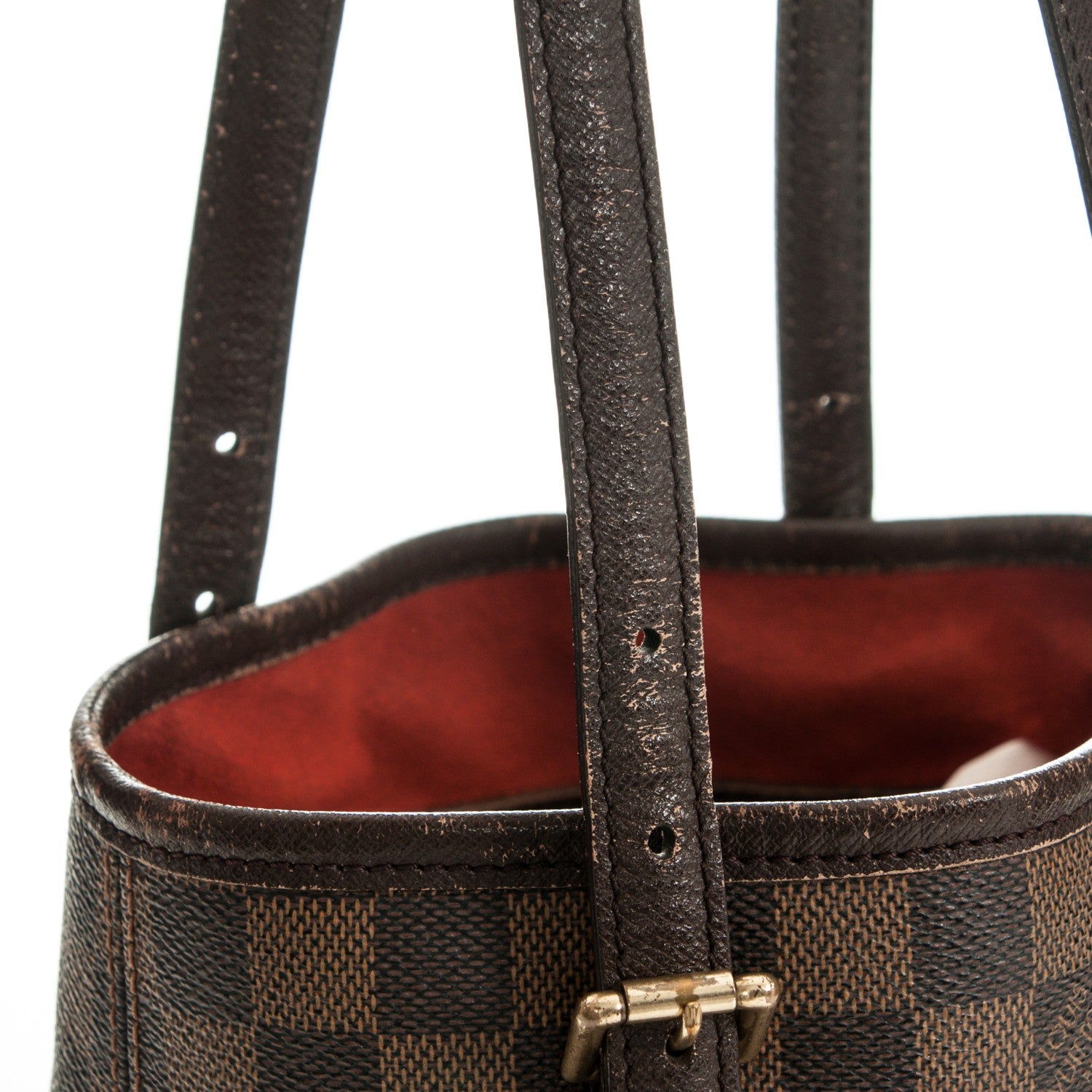 Louis Vuitton Damier Ebene Marais Bucket 23 8 of 16