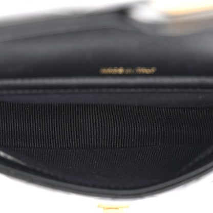 Chanel Aged Calfskin Quilted Reissue 2.55 Phone Holder With Chain Black 6 of 13