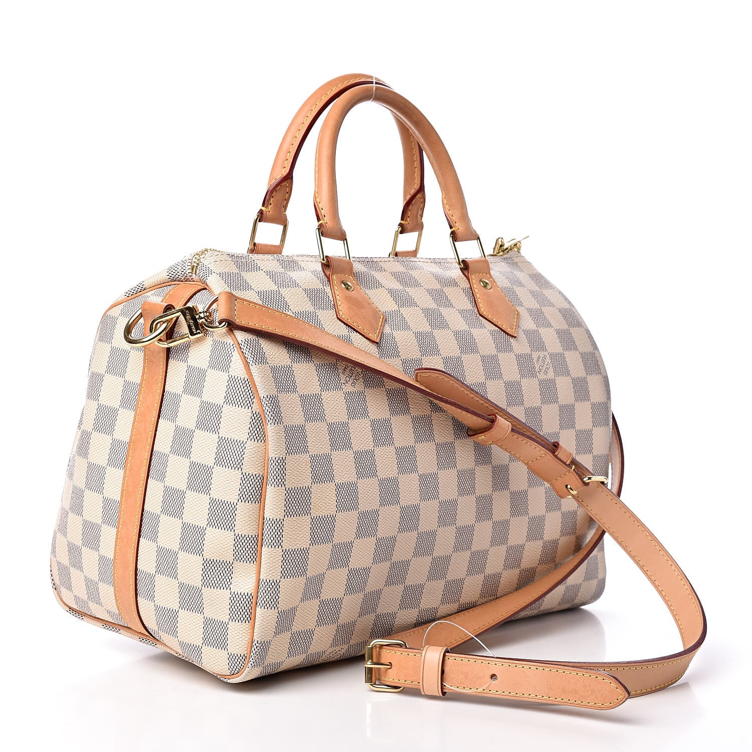 Louis Vuitton Damier Azur Speedy Bandouliere 30 3 of 14