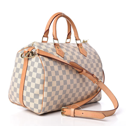 Louis Vuitton Damier Azur Speedy Bandouliere 30 3 of 14