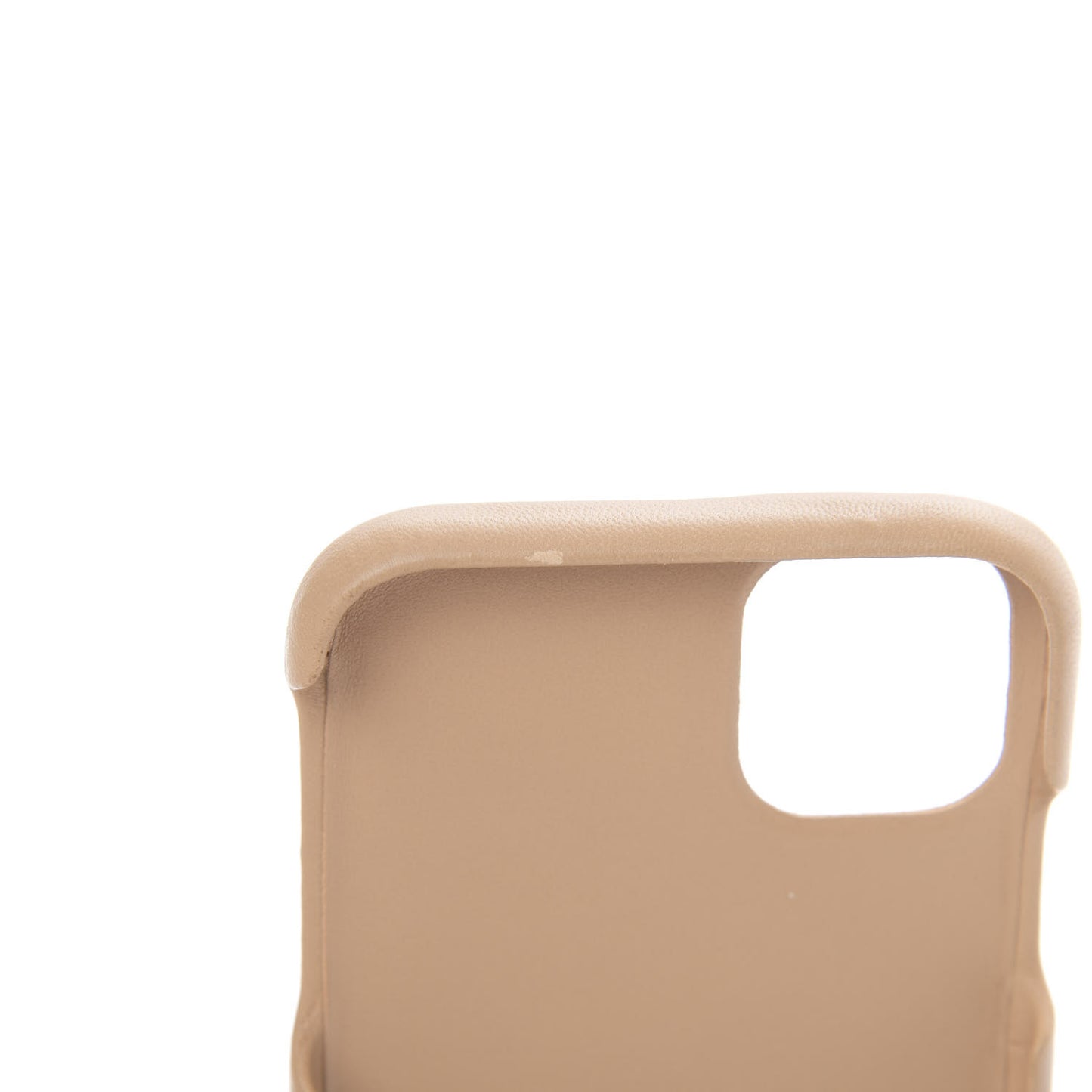Lambskin Quilted CC iPhone XI Pro Case Beige Black
