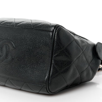 Chanel Caviar Quilted Shoulder Bag Black 12 of 14