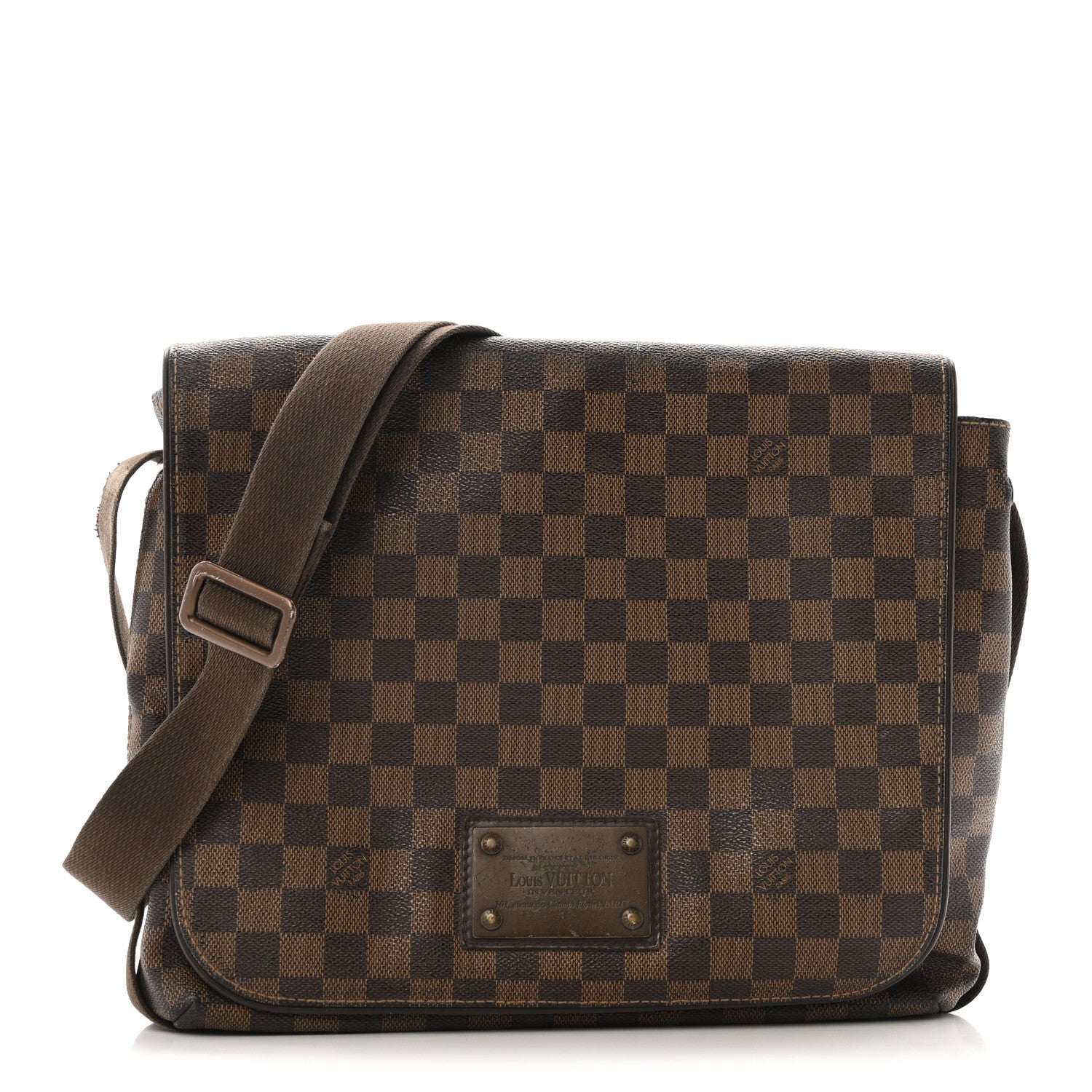 Louis Vuitton Damier Ebene Brooklyn MM 1 of 15