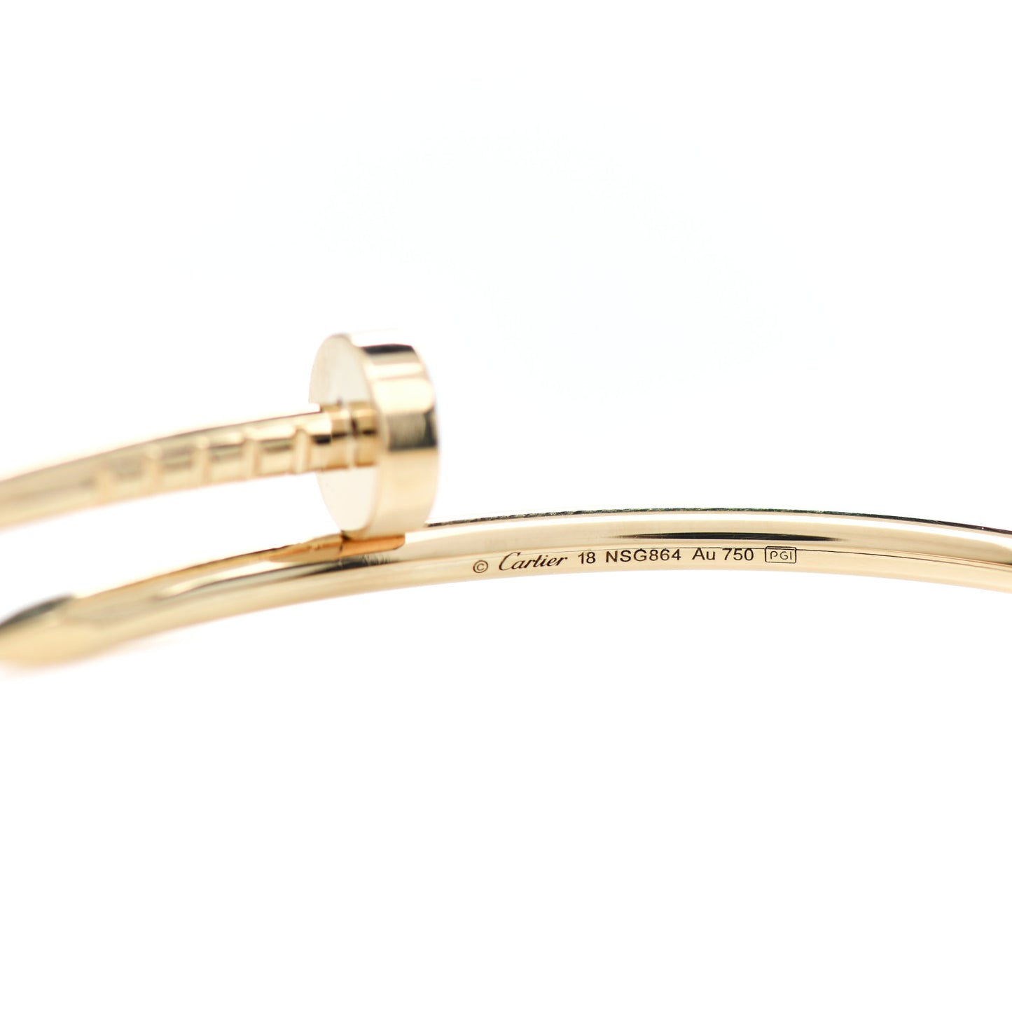18K Yellow Gold Small Juste Un Clou Bracelet 18