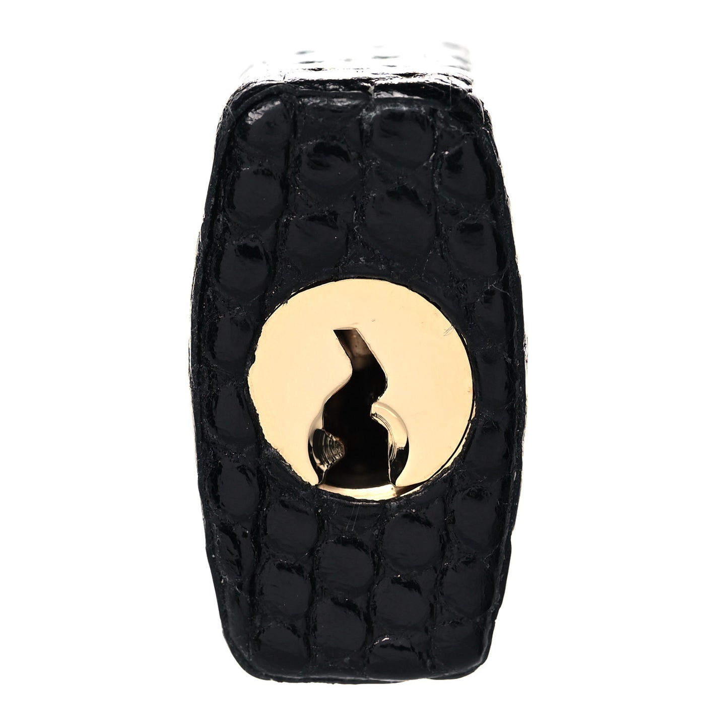 Togo Lizard Kelly Retourne Touch 25 Black