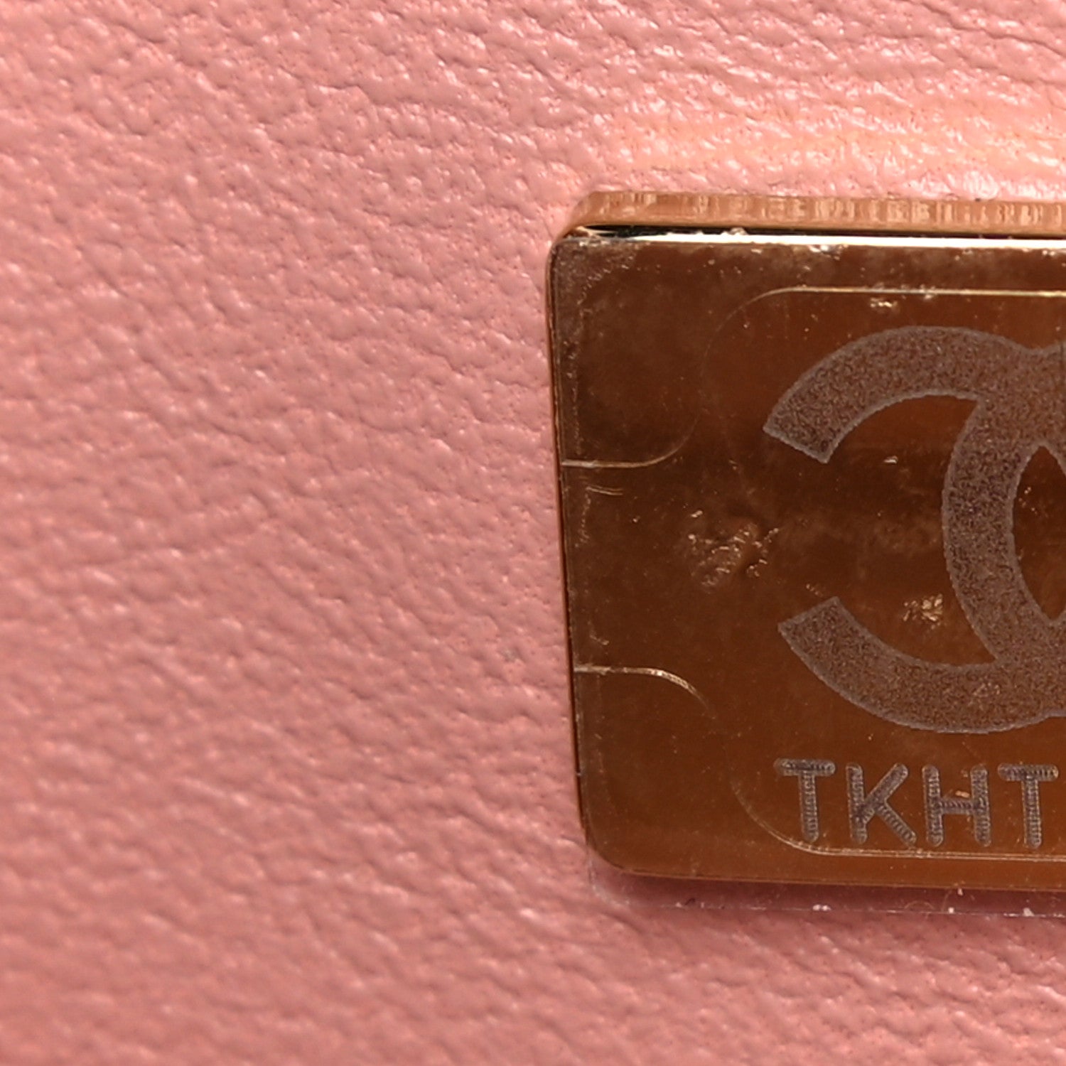 Chanel Calfskin Quilted Small Top Handle Flap Pink 8 of 13
