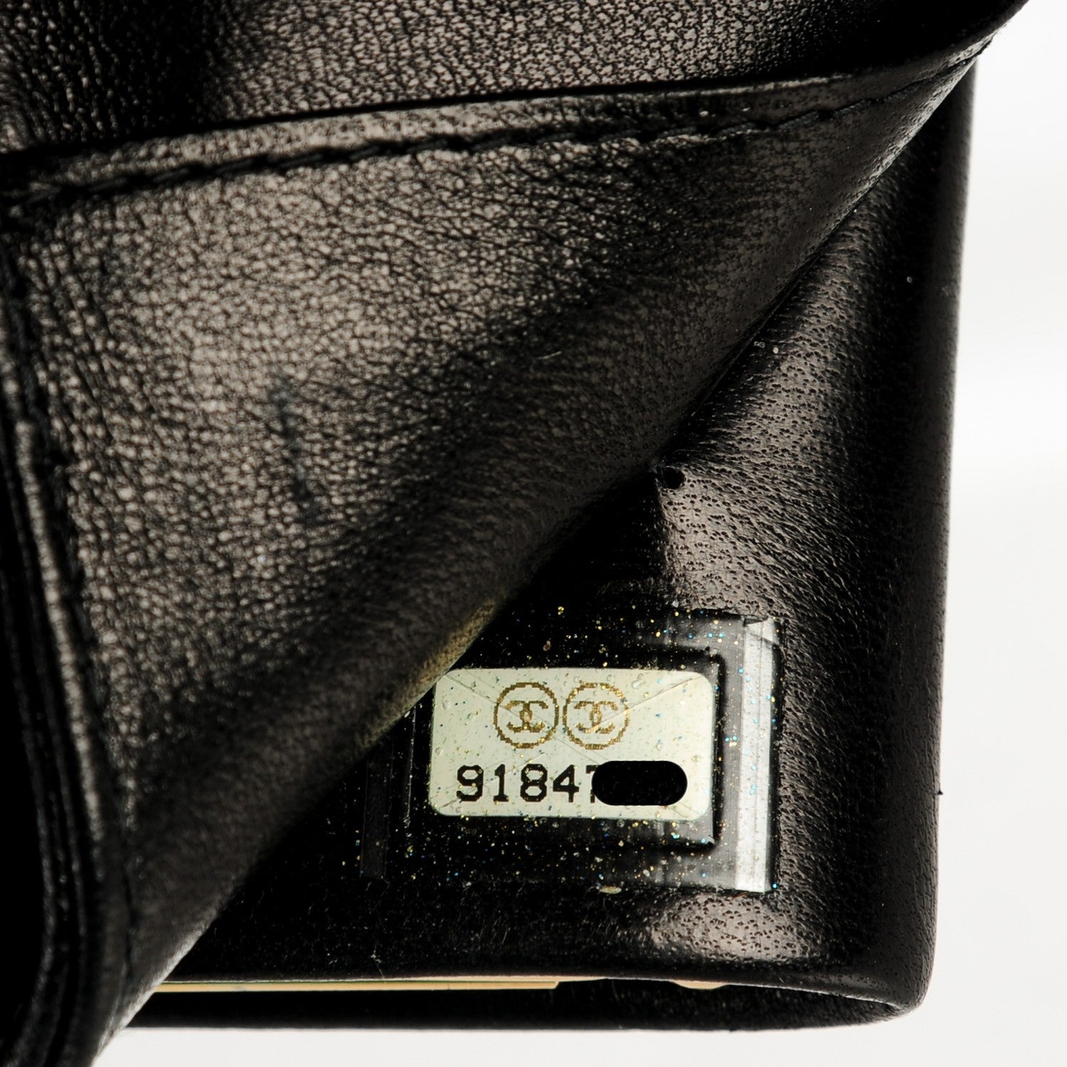 Chanel Caviar Timeless CC Compact French Wallet Black 8 of 8