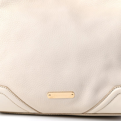 Burberry Grainy Calfskin Small Canterbury Tote Limestone 9 of 9