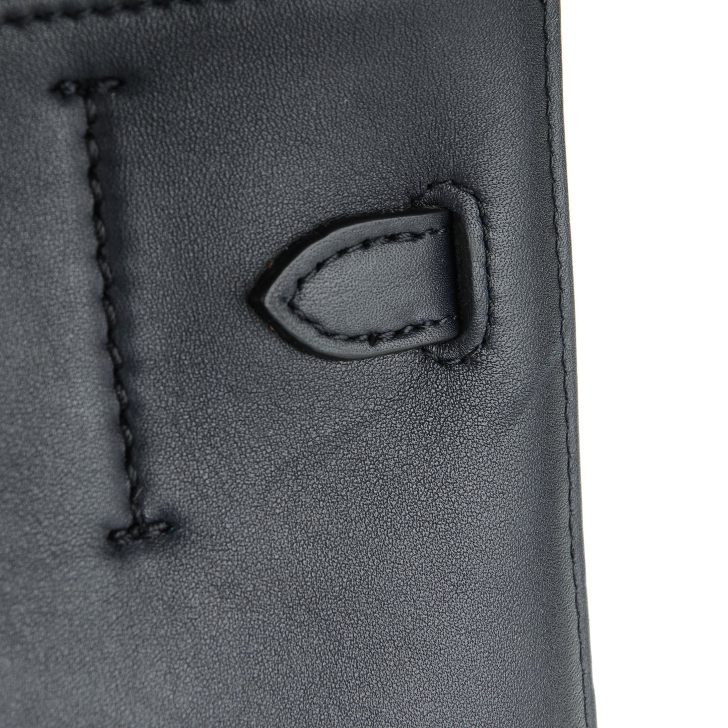 Smooth Calfskin Small Tassel Cabas Phantom Navy Blue