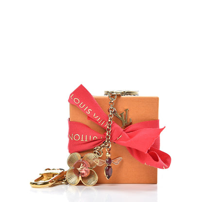Louis Vuitton Bee Flower Chain Key Charm 6 of 6