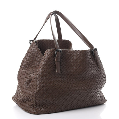 Bottega Veneta Nappa Intrecciato Large Seamless Tote Ebano 3 of 11
