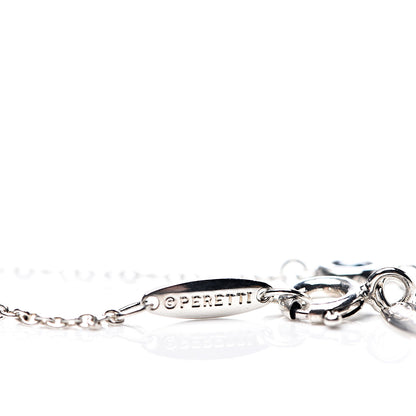 Tiffany Sterling Silver Aquamarine Elsa Peretti Color By The Yard 3 Station Bracelet 5 of 6