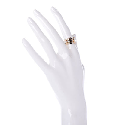 Cartier 18K Pink Yellow White Gold C De Ring 49 4.75 2 of 4