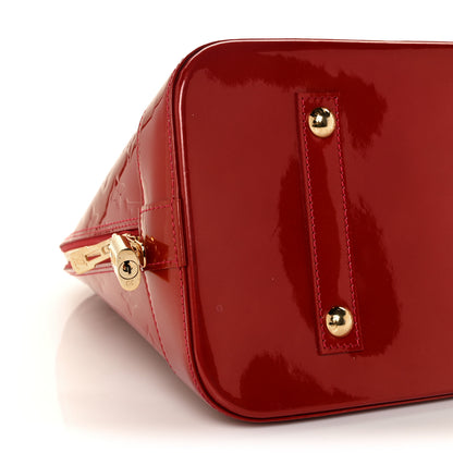 Louis Vuitton Vernis Alma GM Pomme D'Amour 4 of 7