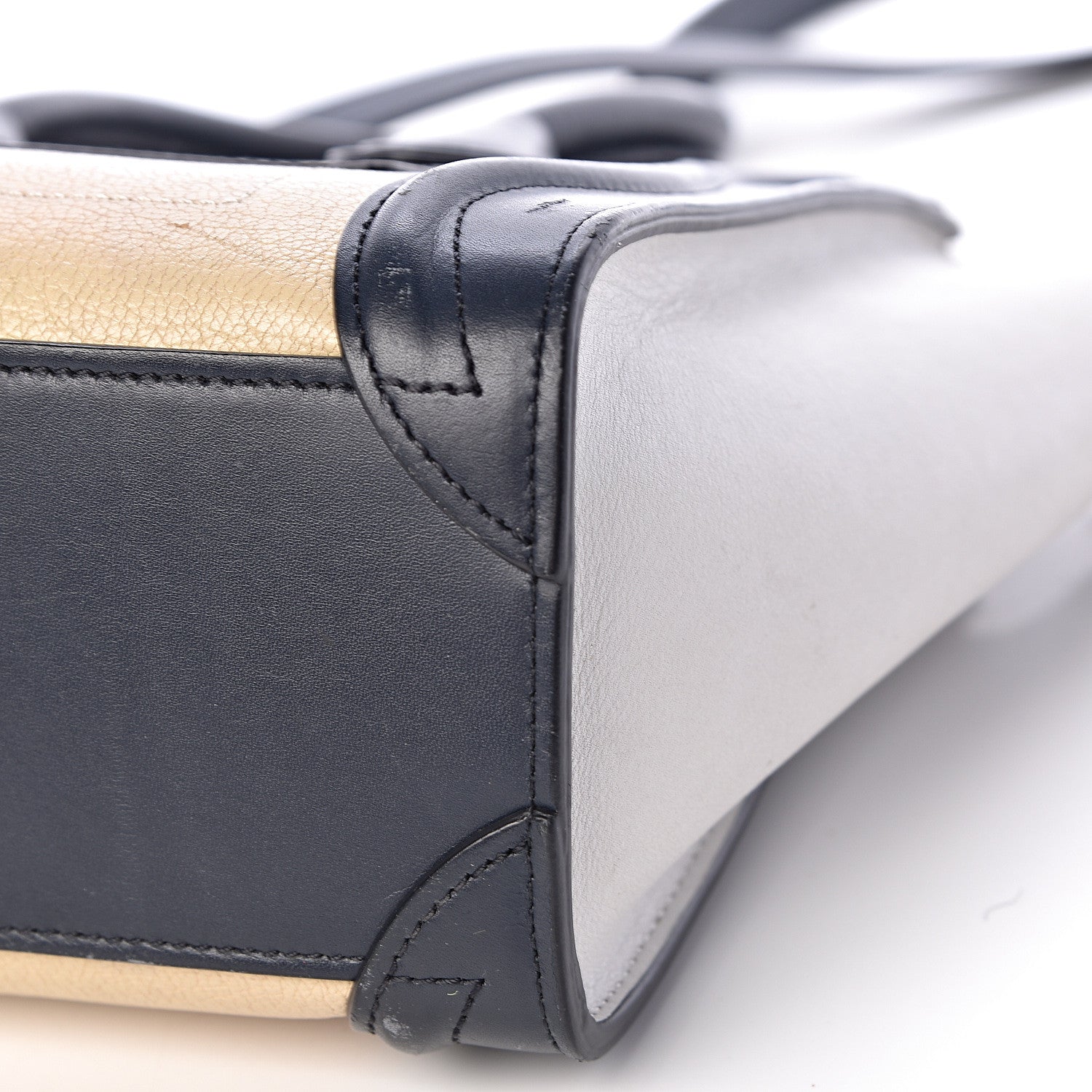 Celine Goatskin Smooth Calfskin Nano Tri-Color Luggage Firefly 20 of 25