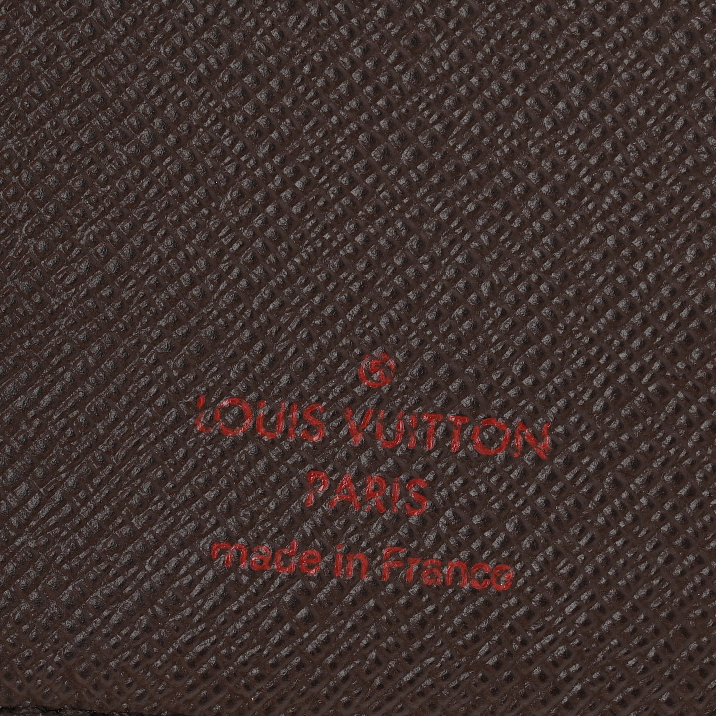 Damier Ebene Small Ring Agenda Cover