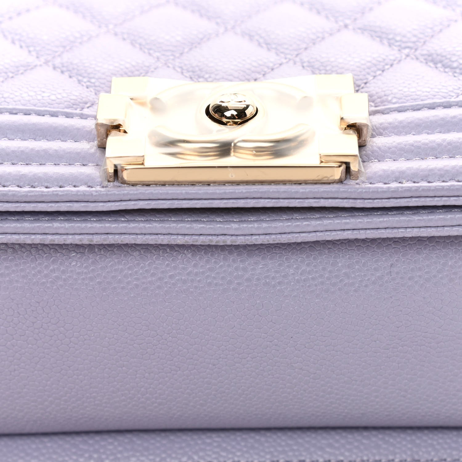 Chanel Caviar Quilted Small Boy Flap Light Purple 11 of 12