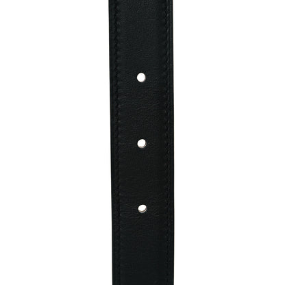 Hermes Swift Epsom 32mm Collier De Chien CDC Belt 85 Black Gold 5 of 7