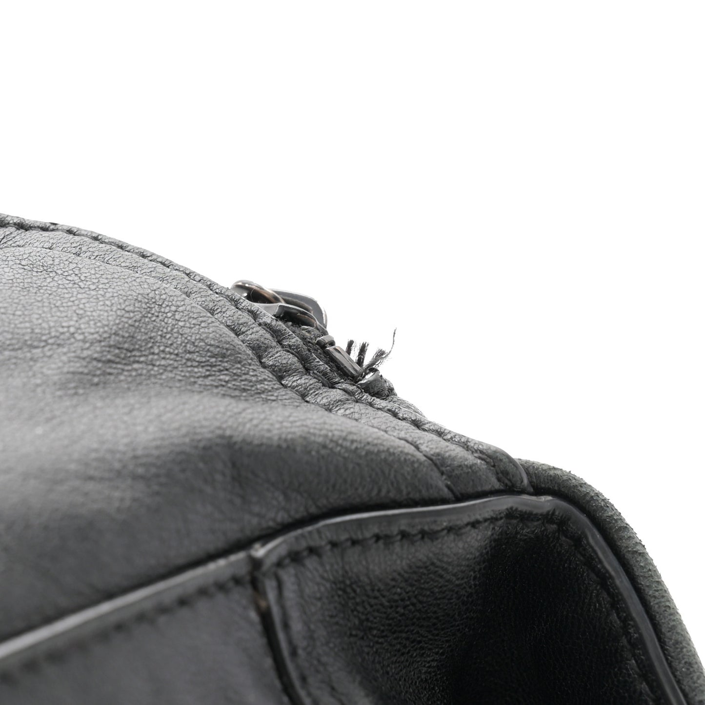 Lambskin Logo Ripstop Body Belt Bag Black