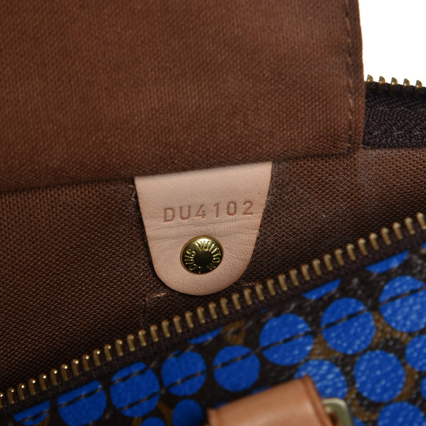 Monogram Kusama Town Speedy 30 Blue