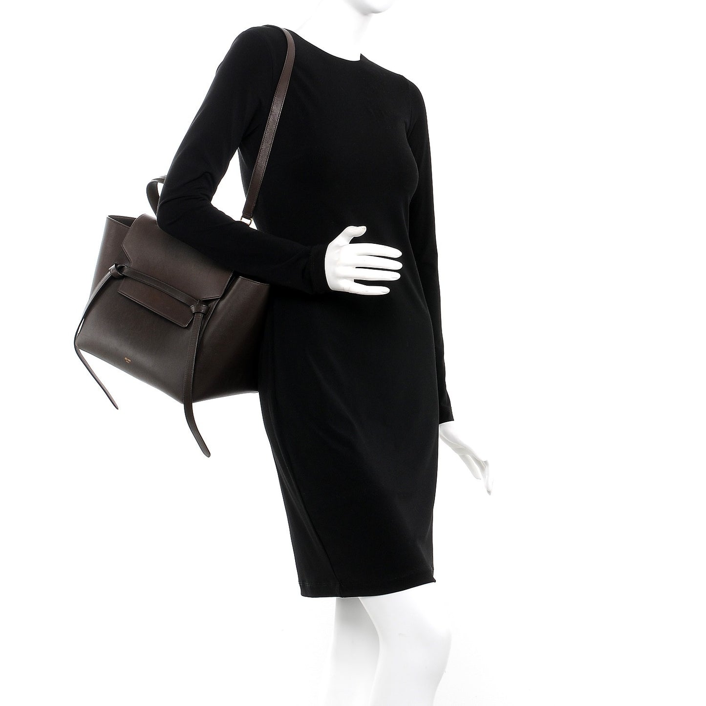 Supersoft Calfskin Mini Belt Bag Wood