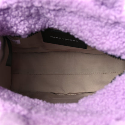 Marc Jacobs Polyester Cotton Small The Teddy Traveler Tote Bag Lilac 5 of 9