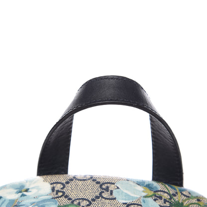 Gucci GG Supreme Monogram Blooms Small Day Backpack Blue 13 of 15