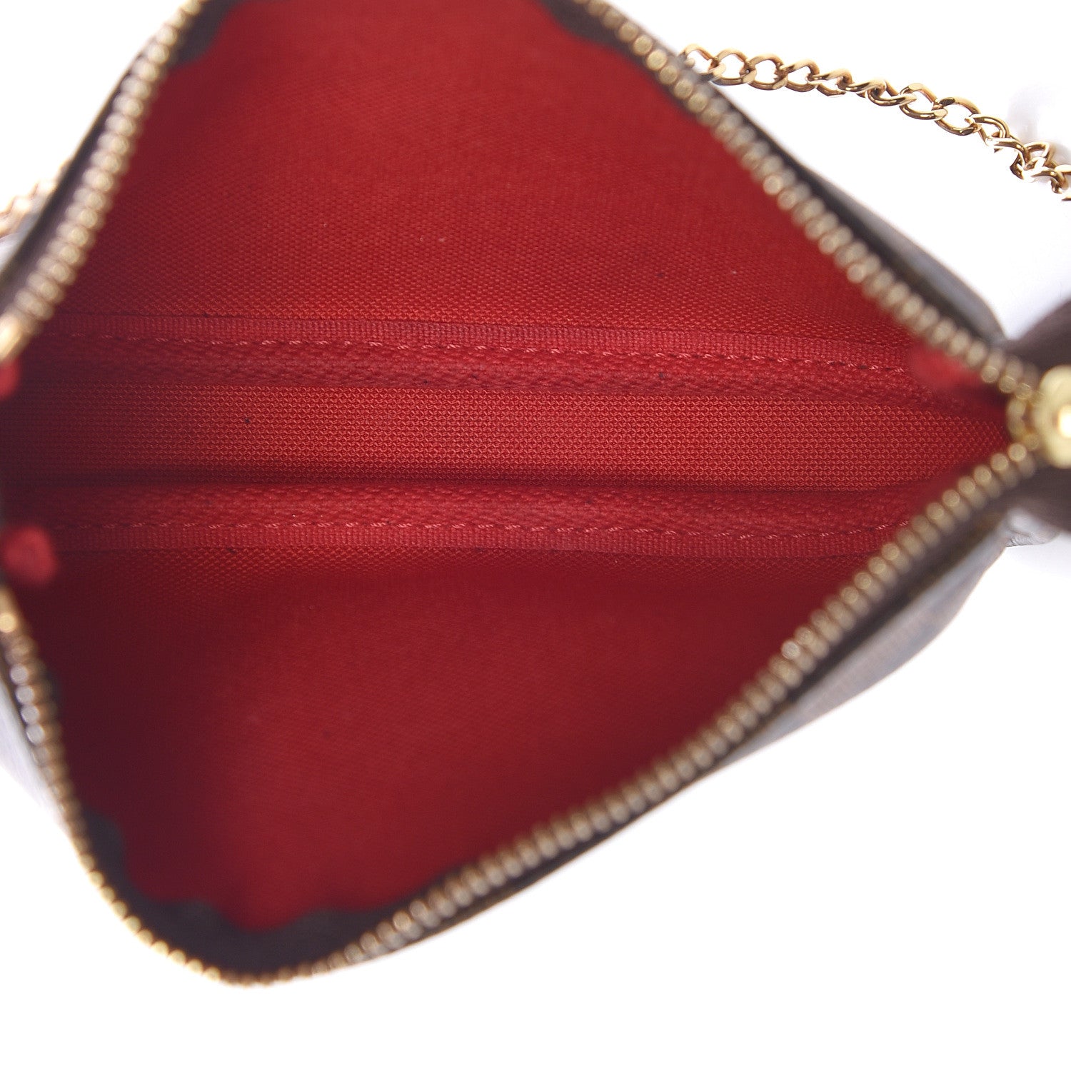 Louis Vuitton Damier Ebene Mini Pochette Accessories 5 of 7