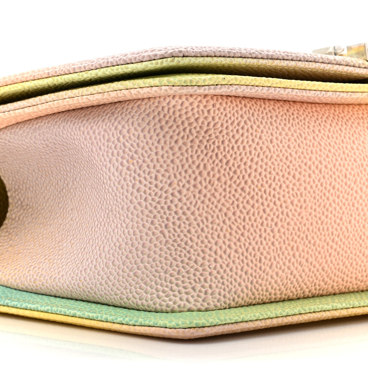 Chanel Caviar Quilted Medium Cuba Rainbow Boy Flap Multicolor 10 of 11