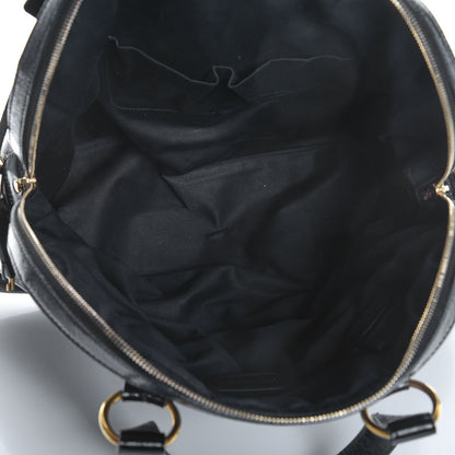 Saint Laurent Patent Oversized Muse Black 5 of 7