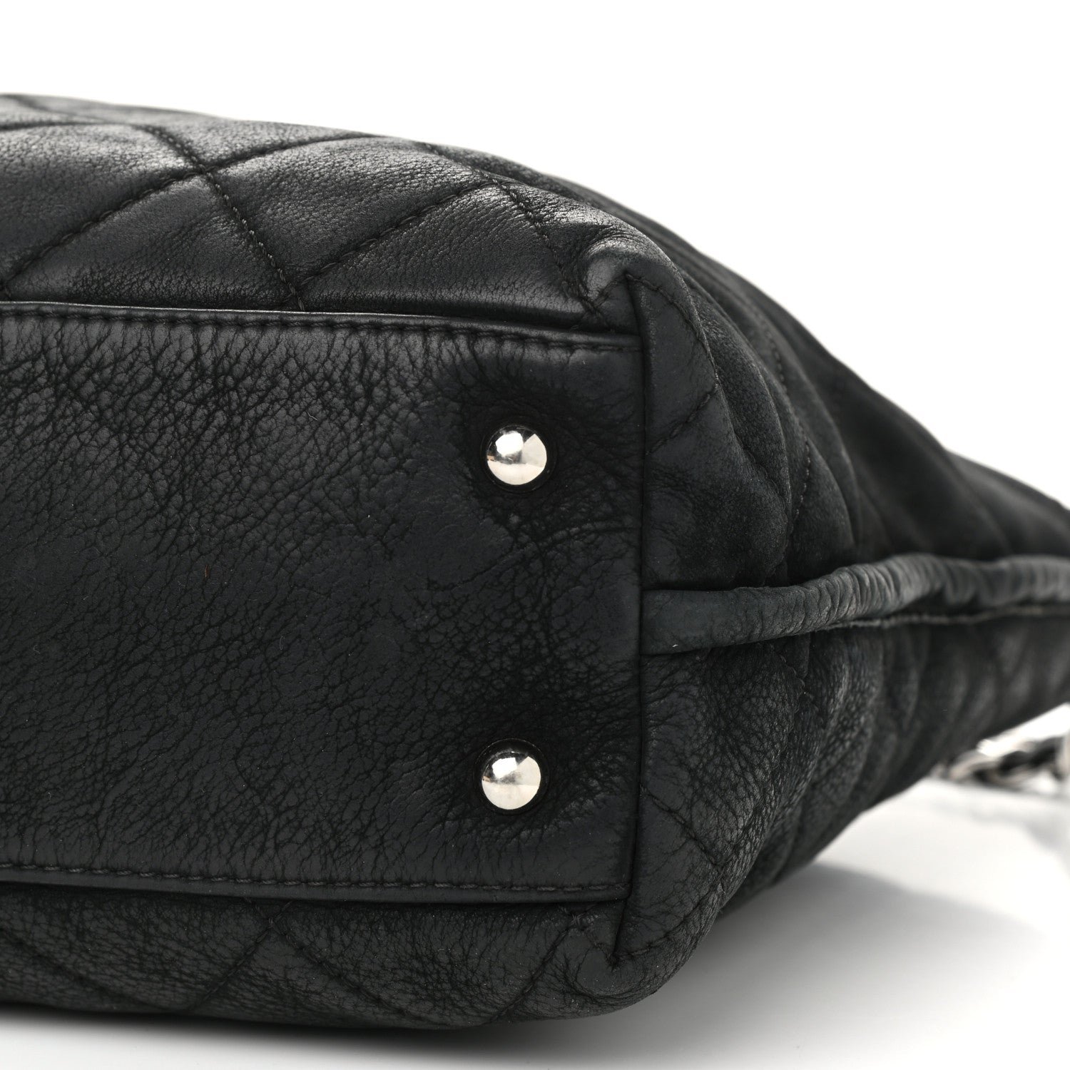 Chanel Nubuck Hobo Black 11 of 14