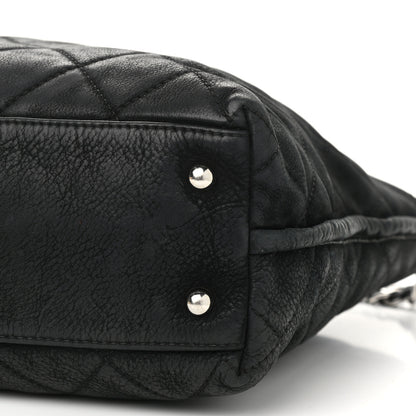 Chanel Nubuck Hobo Black 11 of 14