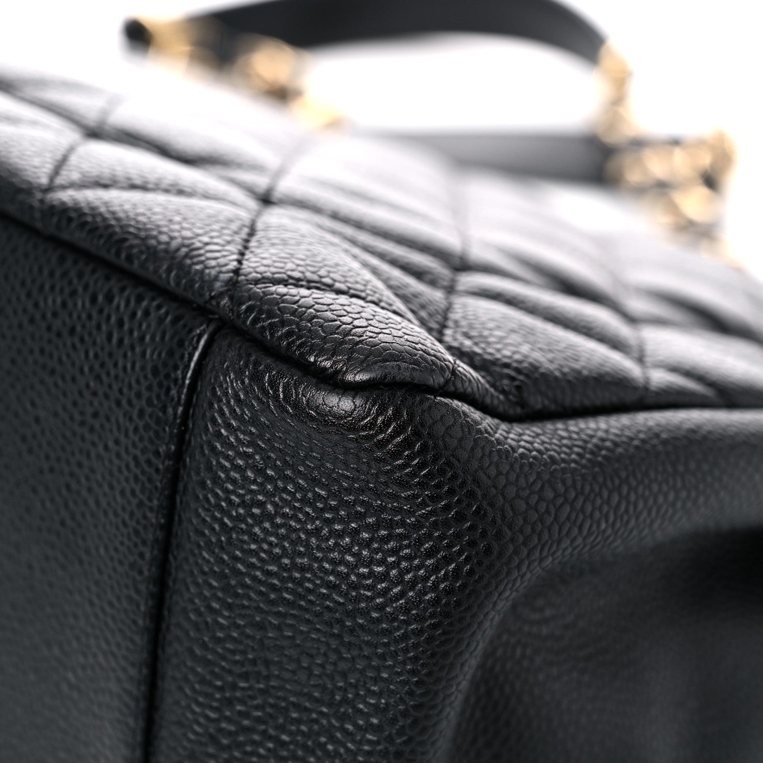 Chanel Caviar Quilted Grand Shopping Tote GST Black 11 of 18