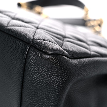 Chanel Caviar Quilted Grand Shopping Tote GST Black 11 of 18