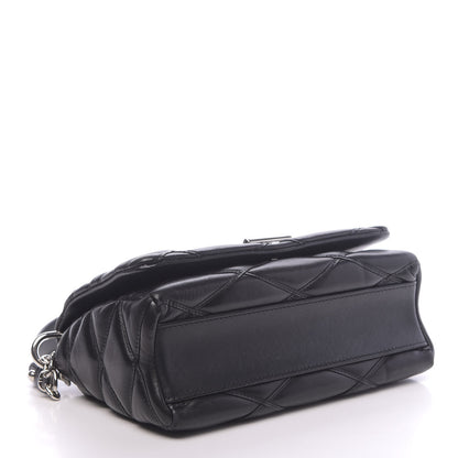 Louis Vuitton Lambskin Malletage GO-14 MM Black 4 of 11