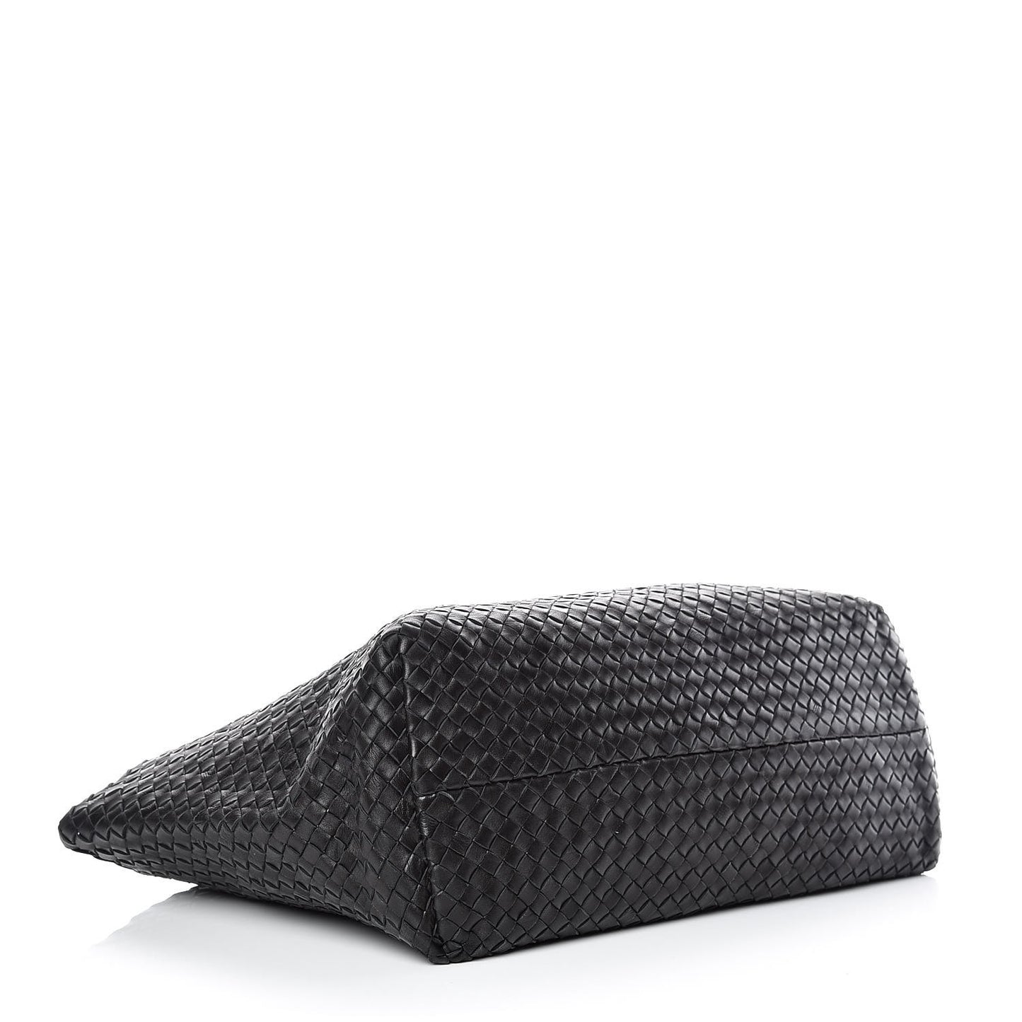Nappa Intrecciato Medium Cabat Black