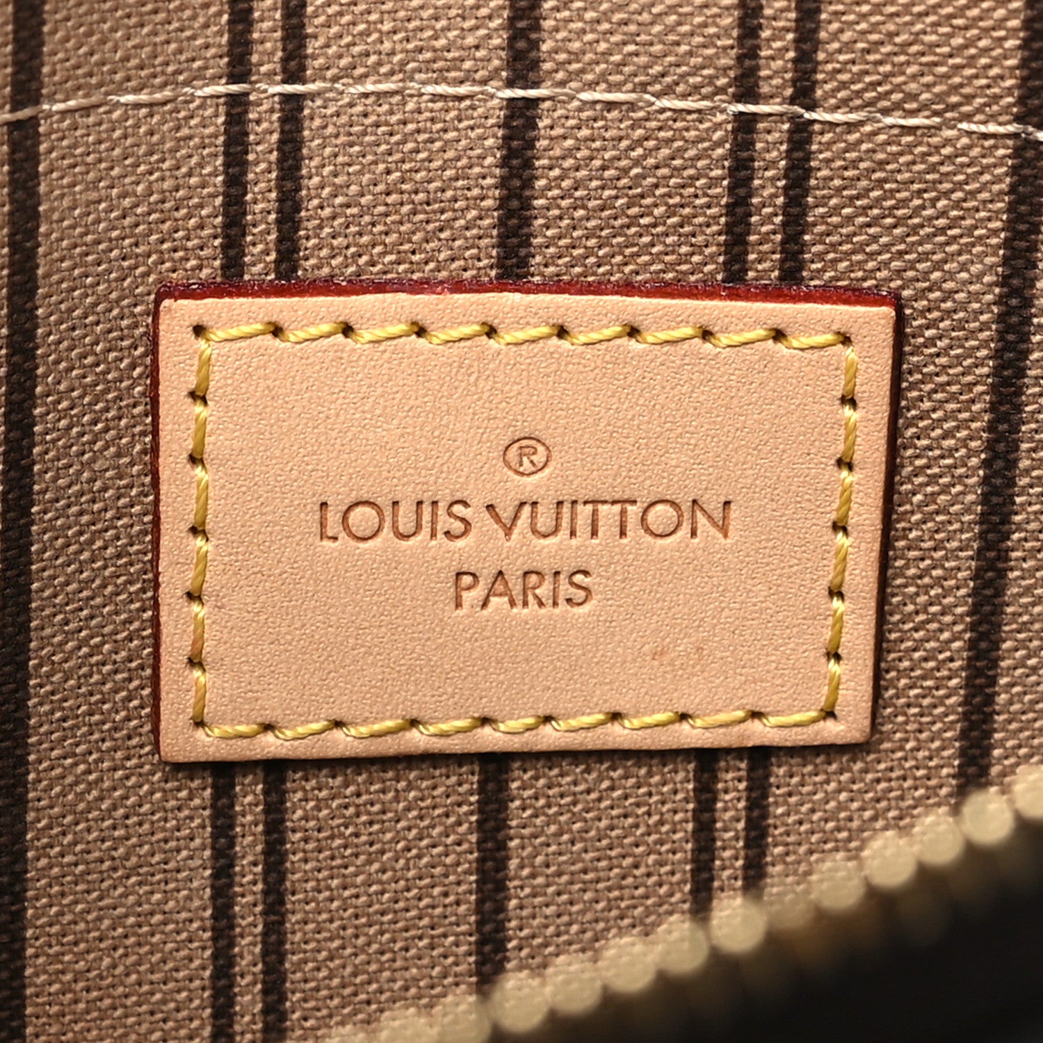 Louis Vuitton Monogram Neverfull MM GM Pochette 6 of 8