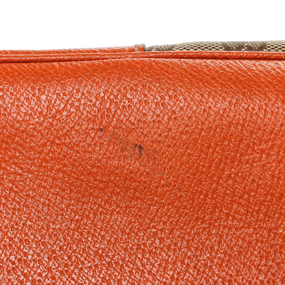 Gucci Monogram Medium Bree Zippered Tote Beige Orange 11 of 11