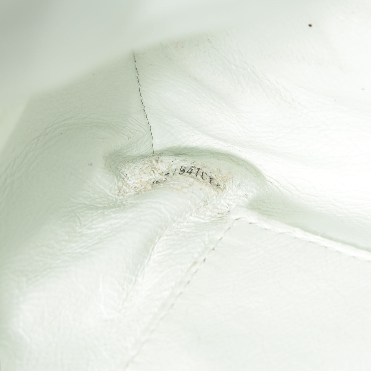 Chanel Lambskin Quilted Shoulder Bag White 8 of 9