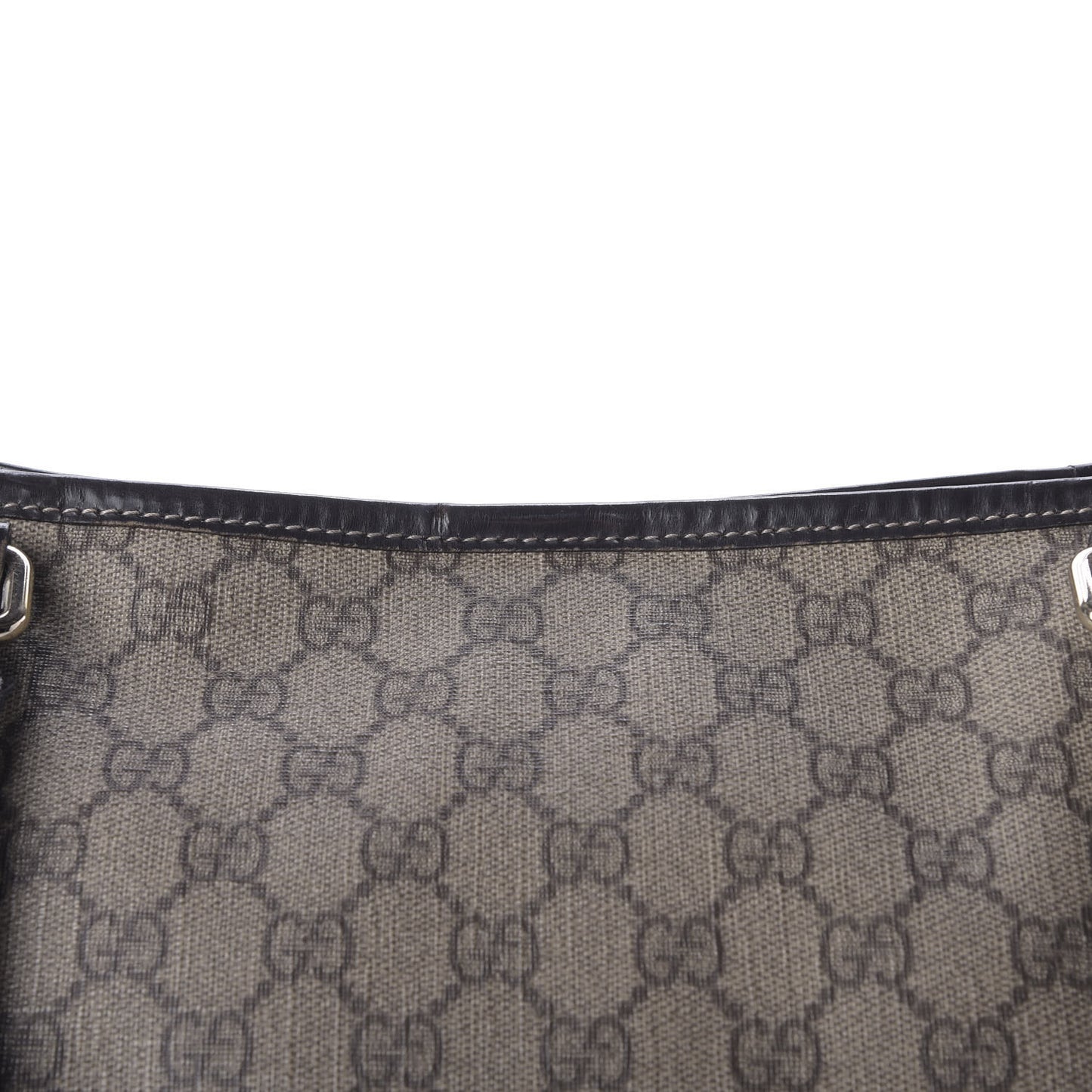 GG Plus Monogram Medium Joy Tote Dark Brown