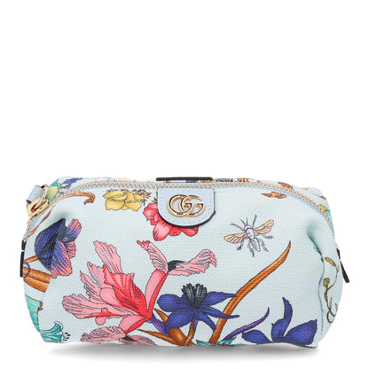 Gucci Canvas Flora GG Marmont Pouch Cosmetic Case Multicolor 1 of 10
