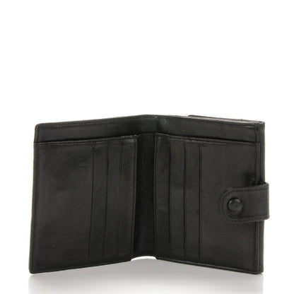 Chanel Lambskin Timeless CC Compact French Wallet Black 5 of 8