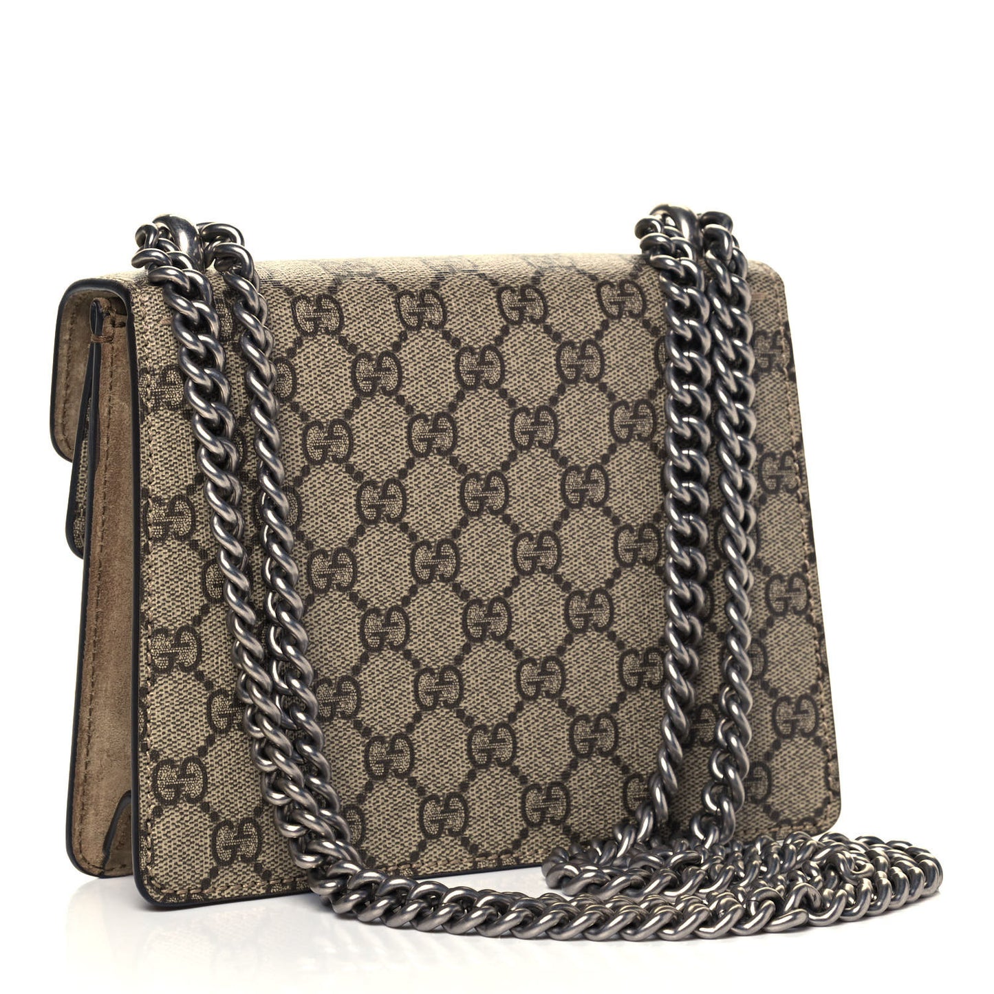 GG Supreme Monogram Mini Dionysus Shoulder Bag Taupe