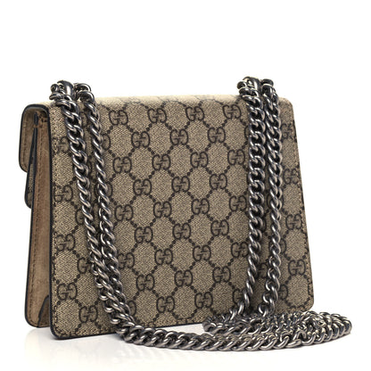 Gucci GG Supreme Monogram Mini Dionysus Shoulder Bag Taupe 3 of 10