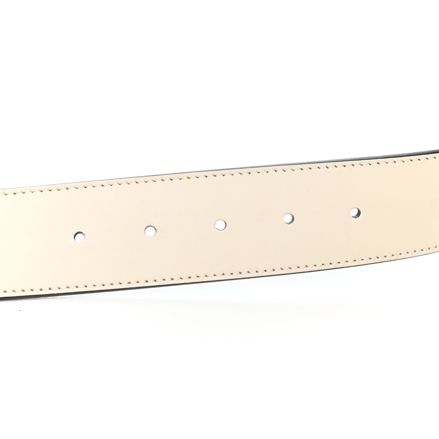 Calfskin Double G 40mm Belt 70 28 Mystic White