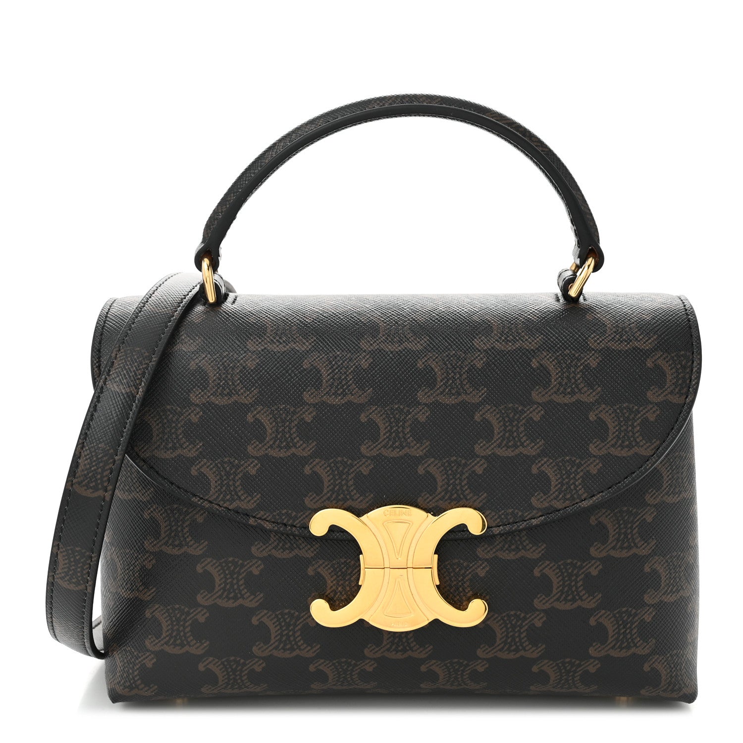 Celine Triomphe Canvas Teen Nino Tan 1 of 11