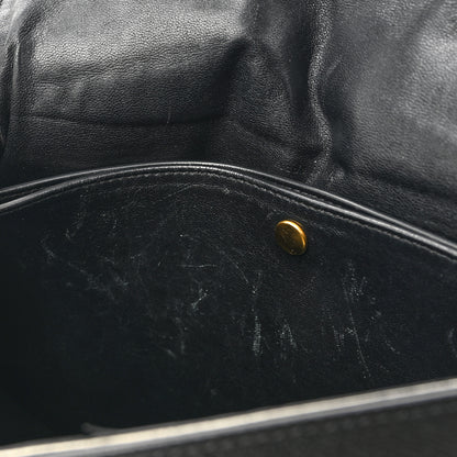 Celine Grained Calfskin Large Trotteur Black 12 of 14