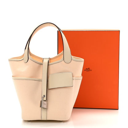 Hermes Toile Goeland Swift Cargo Picotin Lock 18 Nata 11 of 11